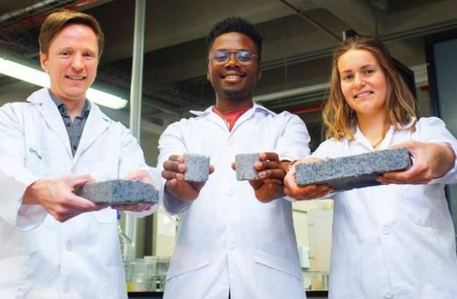 Men’s Urine used to make Bricks in South Africa