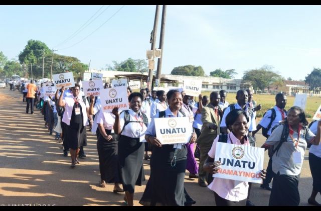 Mbarara Teachers Strike over Delayed Pay