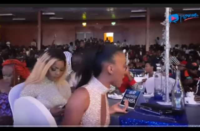 Video: Sheilah Gashumba Fights For The Table At ASFAs