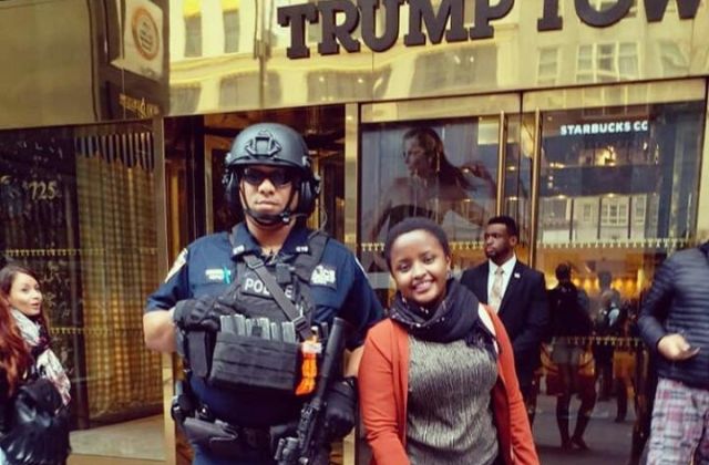 Photos: Bootylicious Sheila Nduhukire Having Good Time In Trump Land