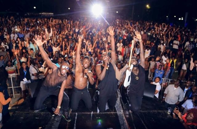 Sauti Sol Live and Die Afrika tour in Kampala — Photos