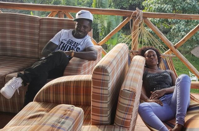 Bobi Wine and Barbie Spend Quality Time Together In A Forest.