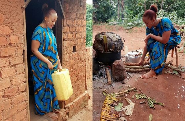 Zari Hassan visits Her Ancestral Home…And Proves She Can Be A Real African Woman — Photos