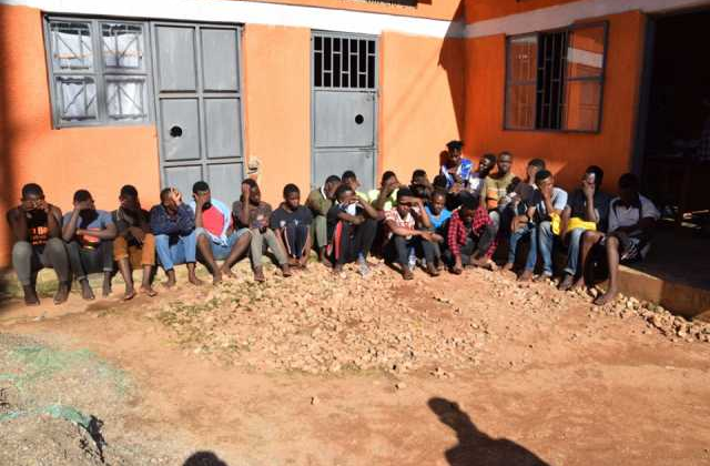 23 men found congested in a house to be charged with disobeying lawful orders