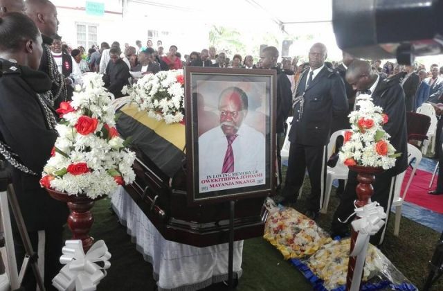Mayanja Nkangi burial for today, thousands flock Kalungu for the final sendoff