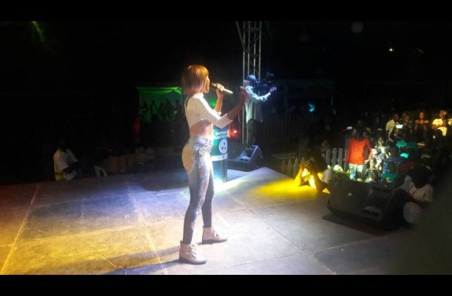 Video: Sheebah Performance In A Semi-naked Outfit.