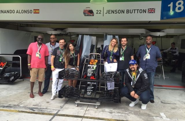 Uganda’s Blue Club members get VVIP treatment at Brazil Formula One Grand Prix