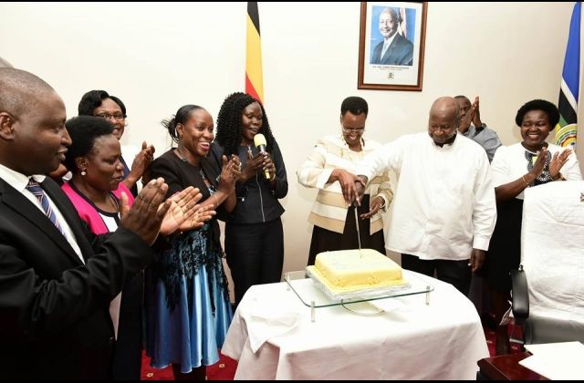 Cabinet throws President Museveni a 74th birthday bash