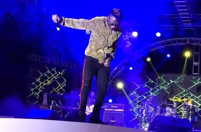 Recycled: Fik Fameica sighted in same jumper at different events in two days