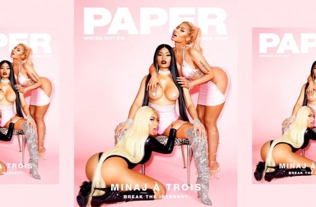 Hot Pics From Nicki Minaj's Threesome With Herself