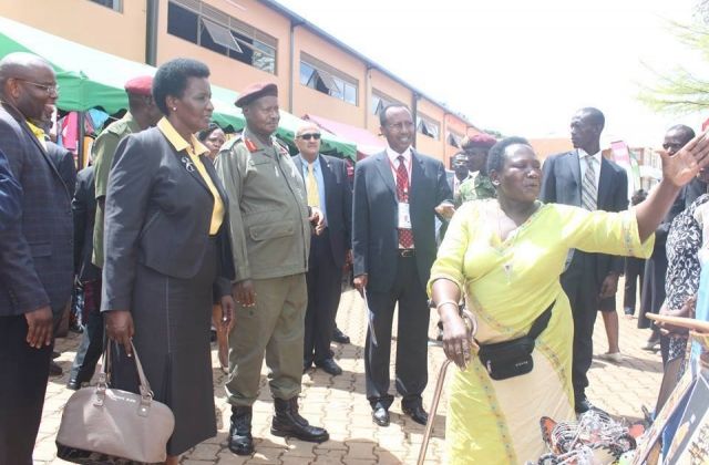 Museveni has arrived at UMA for the 24th International Trade Fair