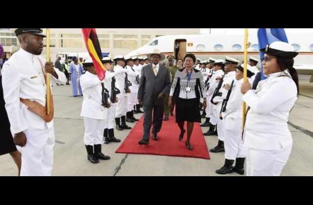 President Museveni in South Africa for two day SADC Conference
