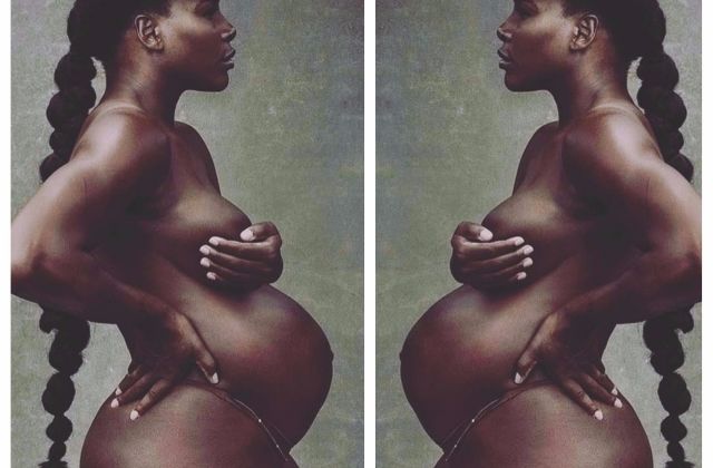 Pregnant Serena Williams Poses Nude In Photo Shoot