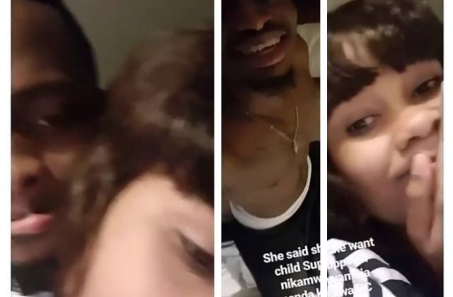 Sorry Zari ... Diamond Platnumz And Mobeto Are In Bed Having POLOKOTO