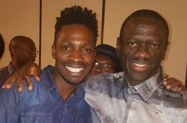 Bobi Wine Shares Light Moments Dr. Kiiza Besigye In Boston
