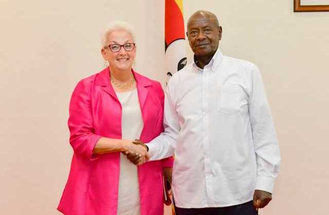 President Museveni bids farewell to outgoing US Ambassador Deborah Malac 