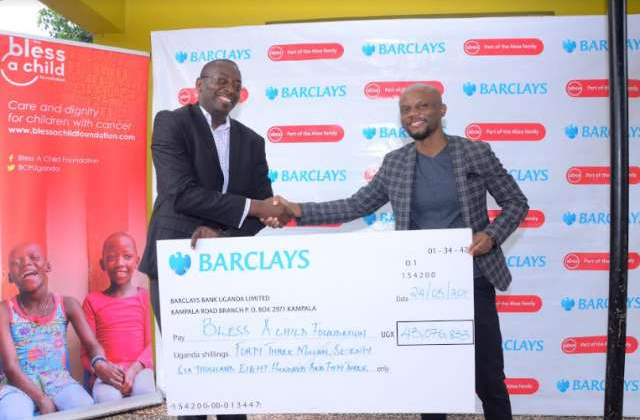 Barclays Bank Staff Donate Ugx 43 Million to Paediatric Patients