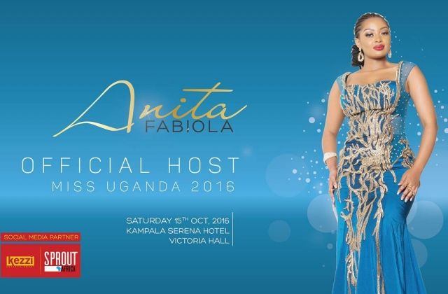 Anita Fabiola Set To Host Miss Uganda Grand Finale