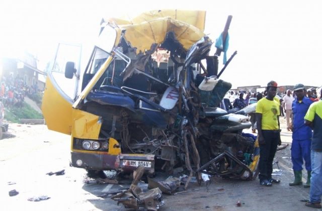 Forty Passengers cheat DEATH  in a Fort Portal –Kyenjojo Accident
