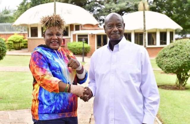 President Museveni warns Full Figure to restrain from Vulgar language