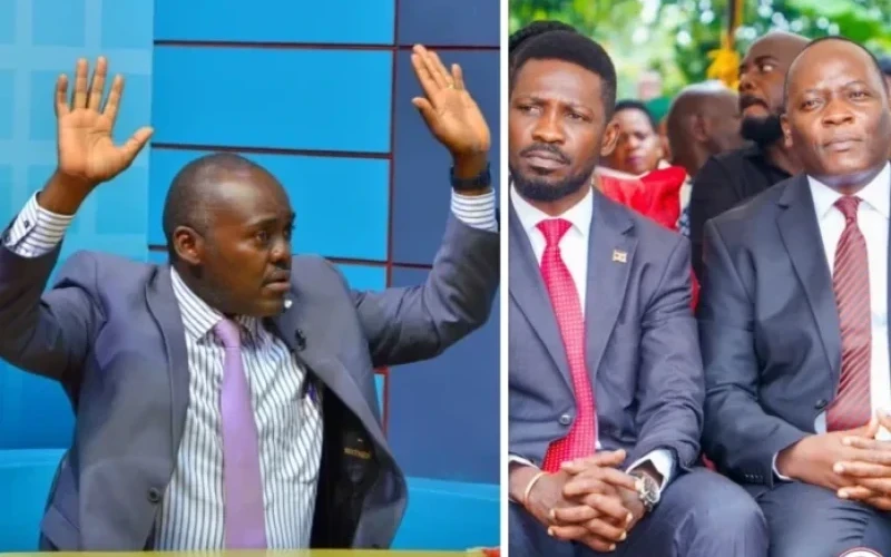 Go to Exile or Come Out and Face The Regime – Medard Sseggona Tells Bobi Wine