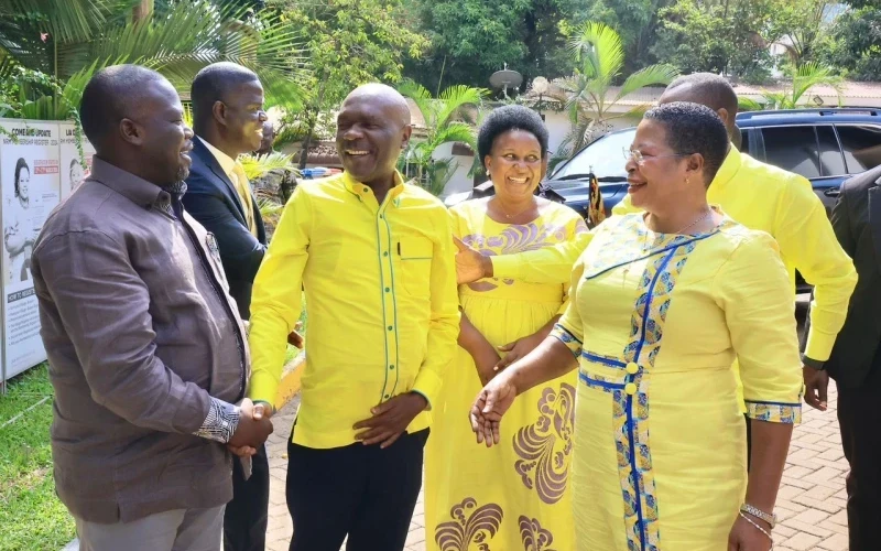 President Yoweri Museveni is a good man - Yusuf Nsibambi Officially Crosses to NRM