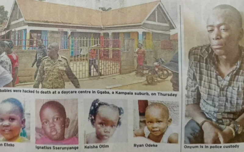 Ggaba Child Killer to Face Trial at Crime Scene