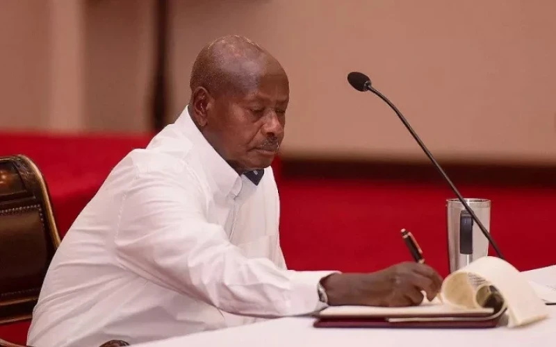 President Museveni signs copyright law