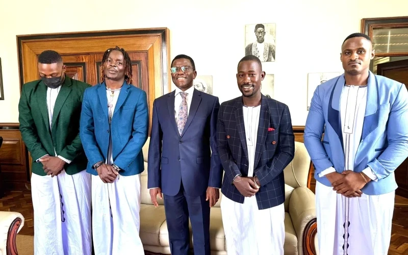 King Saha Seeks Reconciliation With Pallaso After Katikkiro Mayiga Meeting