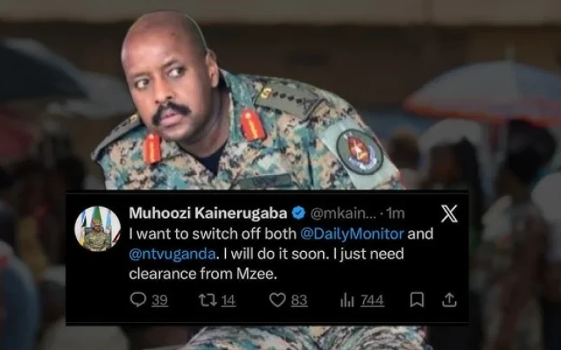Gen Muhoozi Orders Shutdown of NTV Uganda, Spark TV and Daily Monitor