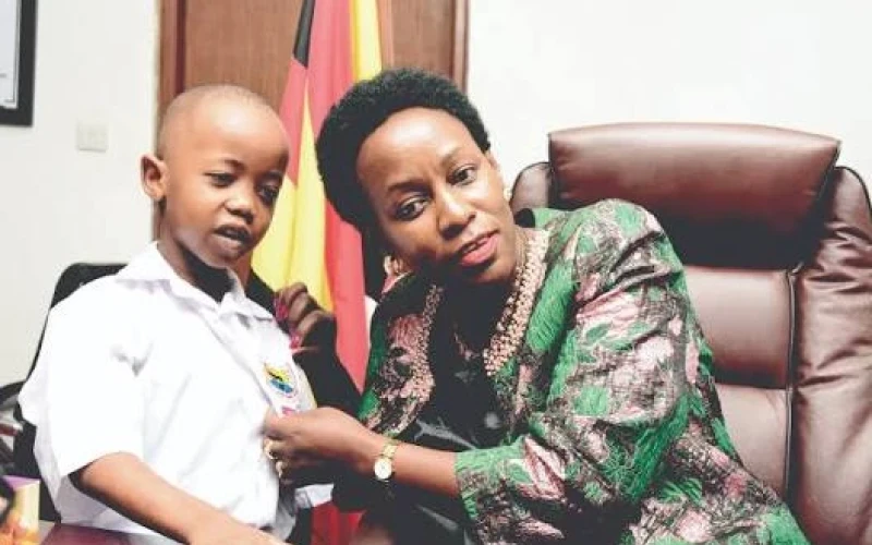 Hon. Nakiwala Kiyingi Clarifies Her Relationship With Fresh Kid