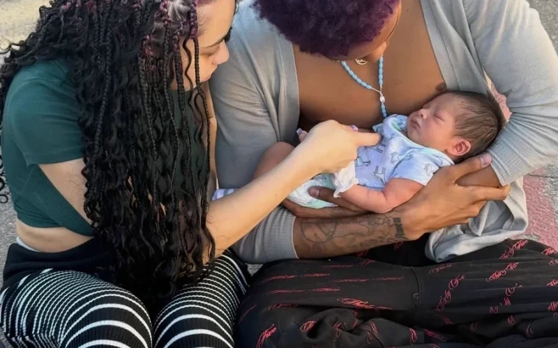 Abba Marcus and Girlfriend Angel Welcome First Child