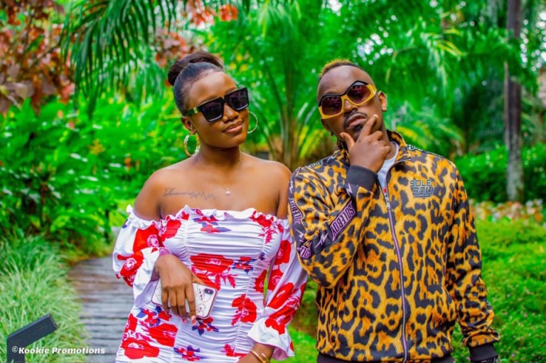 Ykee Benda and Lydia Jazmine mocked after a failed stunt Howwe.ug
