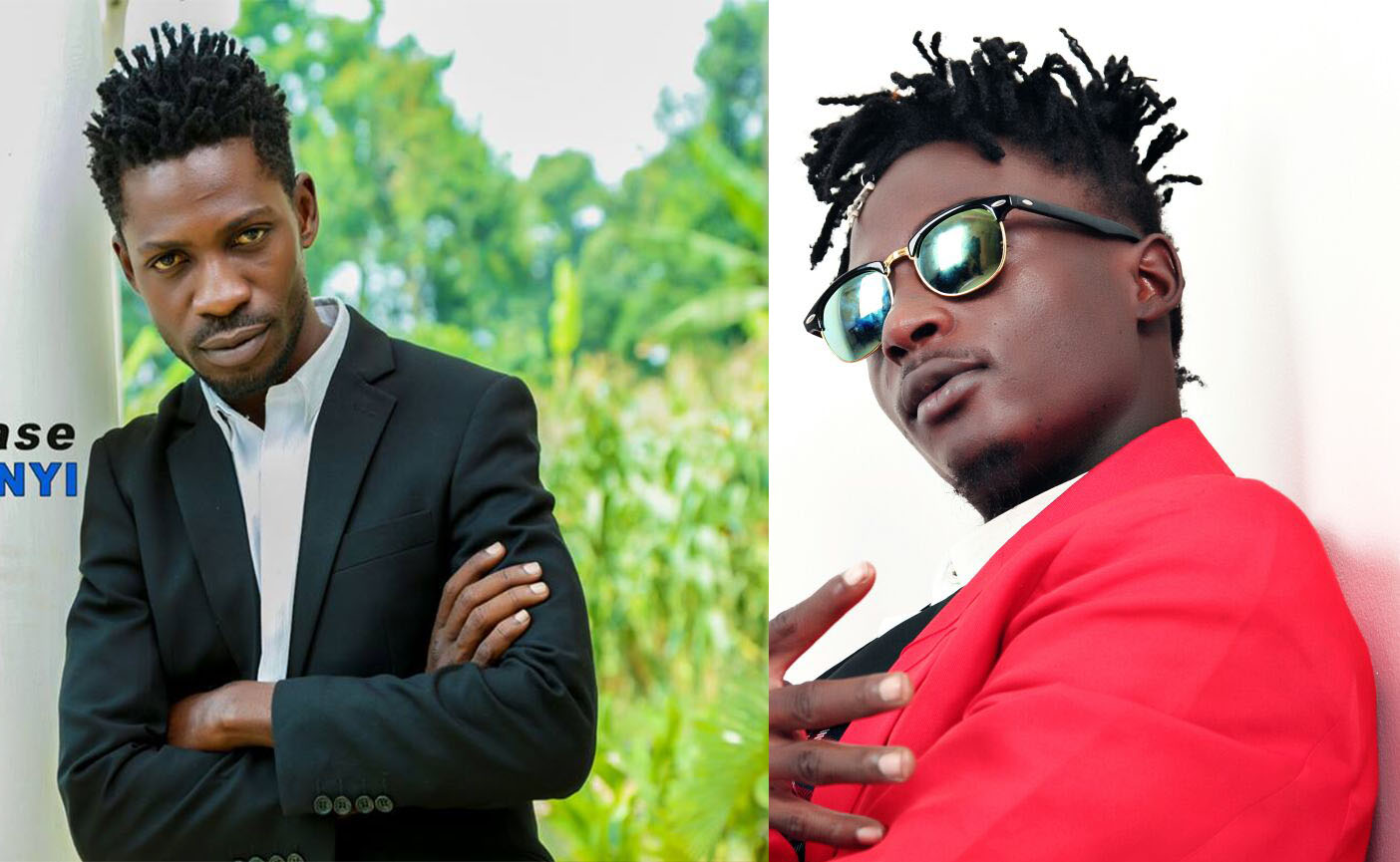 Kalifah Aganaga endorses Bobi Wine for the grand opening of Nakivubo