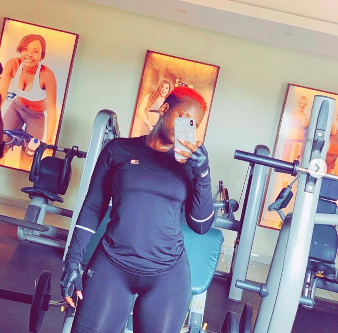 Winnie Nwagi's Huge Camel Toe Causes 'Drought' In The Gym 
