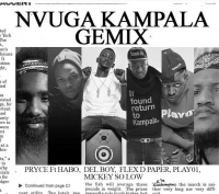 Nvuga Kampala Remix - Pryce Teeba ft Delboy, Flexdpaper, Mickey Solo, H.a.b.o & Play01